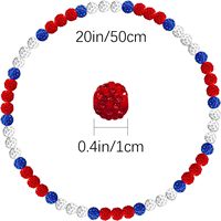 Nouveau Réglable Bling Glitter Strass Perles Collier En Gros Inspiré Sport Bijoux Athlète Collier pour Les Joueurs De Baseball