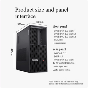 Estación de Trabajo Gráfica DeepSeek Tower, Computadora de Escritorio <span class=keywords><strong>Lenovo</strong></span> ThinkStation P3 - Product Image 3