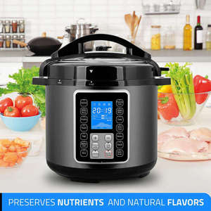 <strong>5</strong> <strong>Litre</strong> 5l Aluminium Electric Steamer Preset Menu 6L Digital <strong>Slow</strong> Smart Pressure <strong>Cooker</strong> Rice <strong>Cookers</strong> Factory Price - Product Image 3