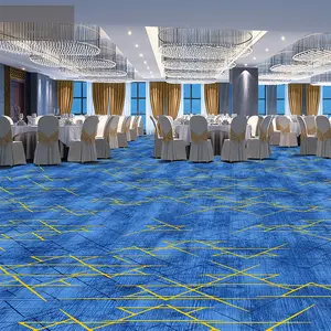 Pp Casino Carpet Roll Room Tufted Nylon High Definition Printed Carpet For Hallway