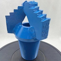Outil de forage de puits d'eau 3 ailes Type d'étape Drag Bit
