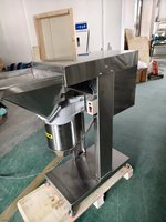 Broyeur Commercial Industriel Haute Vitesse en Acier Inoxydable 304 pour Fruits et Légumes, Hachoir Alimentaire pour Ail, Piment et Fruits