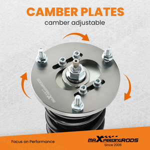 MaXpeedingrods Fabrication Réglable Soft Hard Coilover Suspension Amortisseurs pour <span class=keywords><strong>BMW</strong></span> 3 <span class=keywords><strong>E46</strong></span> Coupé <span class=keywords><strong>320ci</strong></span> 325ci 330ci 320cd 330cd - Product Image 6