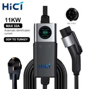 เครื่องชาร์จรถยนต์ไฟฟ้าแบบพกพา HICI ราคาคุ้มค่า IK10 3.6kW 6A-16A 5 กระแสไฟที่ปรับเปลี่ยนได้ พร้อมพาวเวอร์แบงค์ - Product Image 1