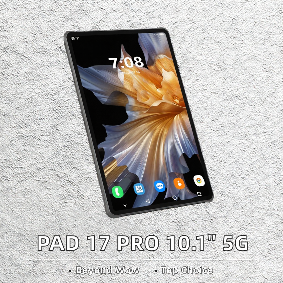10.1 Inch Android 15 Tablet PC 16GB RAM 1TB Storage Capacitive Screen ...