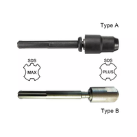 Adaptateur de mandrin SDS Plus pour tige hexagonale de 13 mm Adaptado Adaptateur pour marteau perforateur
