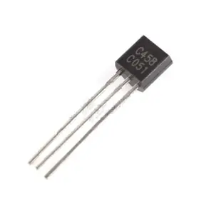 Một mới C458 2sc458d trong dòng điện năng thấp Transistor TO92 NPN Transistor 0.1A/30V