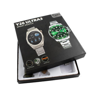 <span class=keywords><strong>Smartwatch</strong></span> Y26 ULTRA3 2026 <span class=keywords><strong>con</strong></span> 2 Cinturini, Monitoraggio Frequenza Cardiaca, Pressione Sanguigna, Ossigeno nel Sangue, Sonno e Salute per Uomo - Product Image 2