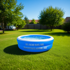 Piscine gonflable rapide 6,6 pieds bleue, équipement de jeu aquatique durable pour la maison et la famille - Product Image 2