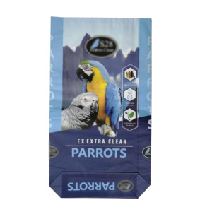 Biodegradable Packaging Customized 5 kg 10 kg 15 kg 20 kg 25 kg Poultry <strong>Bird</strong> Chicken Animal Feed Multi-layers Paper Bag - Product Image 3