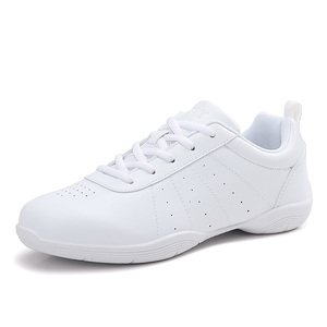 Nuovo di alta qualità bianco cheerleading <span class=keywords><strong>scarpe</strong></span> da ballo per bambini all'ingrosso taglia 28-44 # ragazze sport sneaker antiscivolo design di fabbrica - Product Image 1