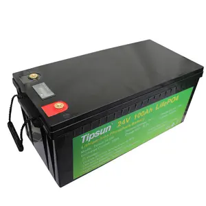 Tipsun Life Po4 Pin Lithium-Ion 24V 100ah Với Giá Cả Cạnh Tranh Cho Năng Lượng Mặt Trời