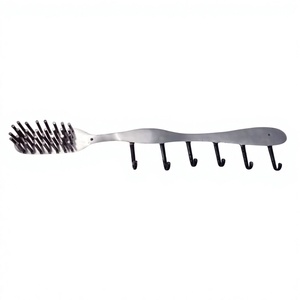 Trending Design Brush <b>Hooks</b> & Rails Easy <b>Wall</b> Mounted Bathroom <b>Hook</b> With 6 Holder Hot Selling <b>Hooks</b> in Special Discount - Product Image 1