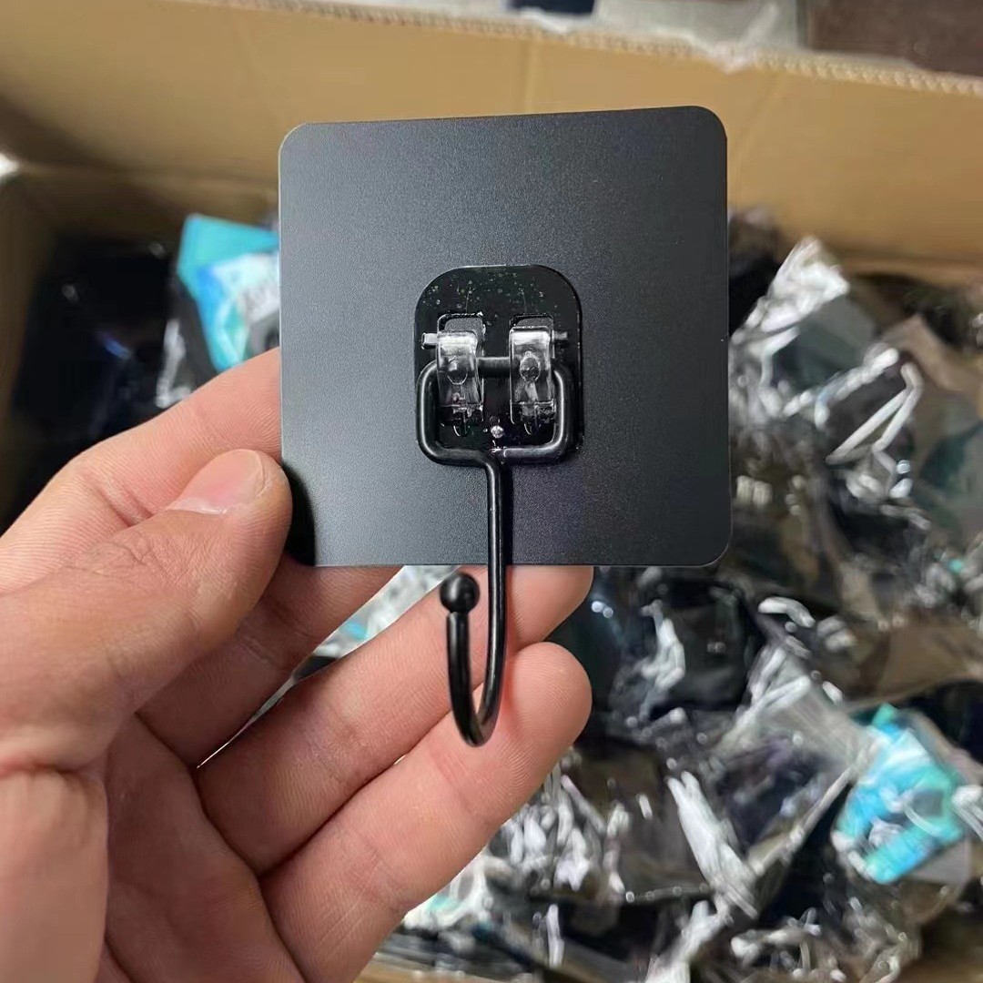7*7 Matte Black Large Hook (1 piece)