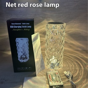 Internet-red pha lê Bảng đèn <span class=keywords><strong>LED</strong></span> ánh sáng pin Acrylic <span class=keywords><strong>Rose</strong></span> nightlight trang trí Glass bảng đèn cho phòng ngủ - Product Image 4