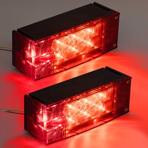 Kit d'éclairage submersible étanche 12V LED personnalisé feux arrière rectangulaires nouvel accessoire de voiture - Product Image 6