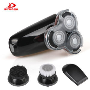 Rasoir électrique pour hommes 3 en 1 Rasoirs rotatifs Tondeuse à barbe Tondeuse à poils de nez Rasoirs électriques humides et secs pour hommes - Product Image 3