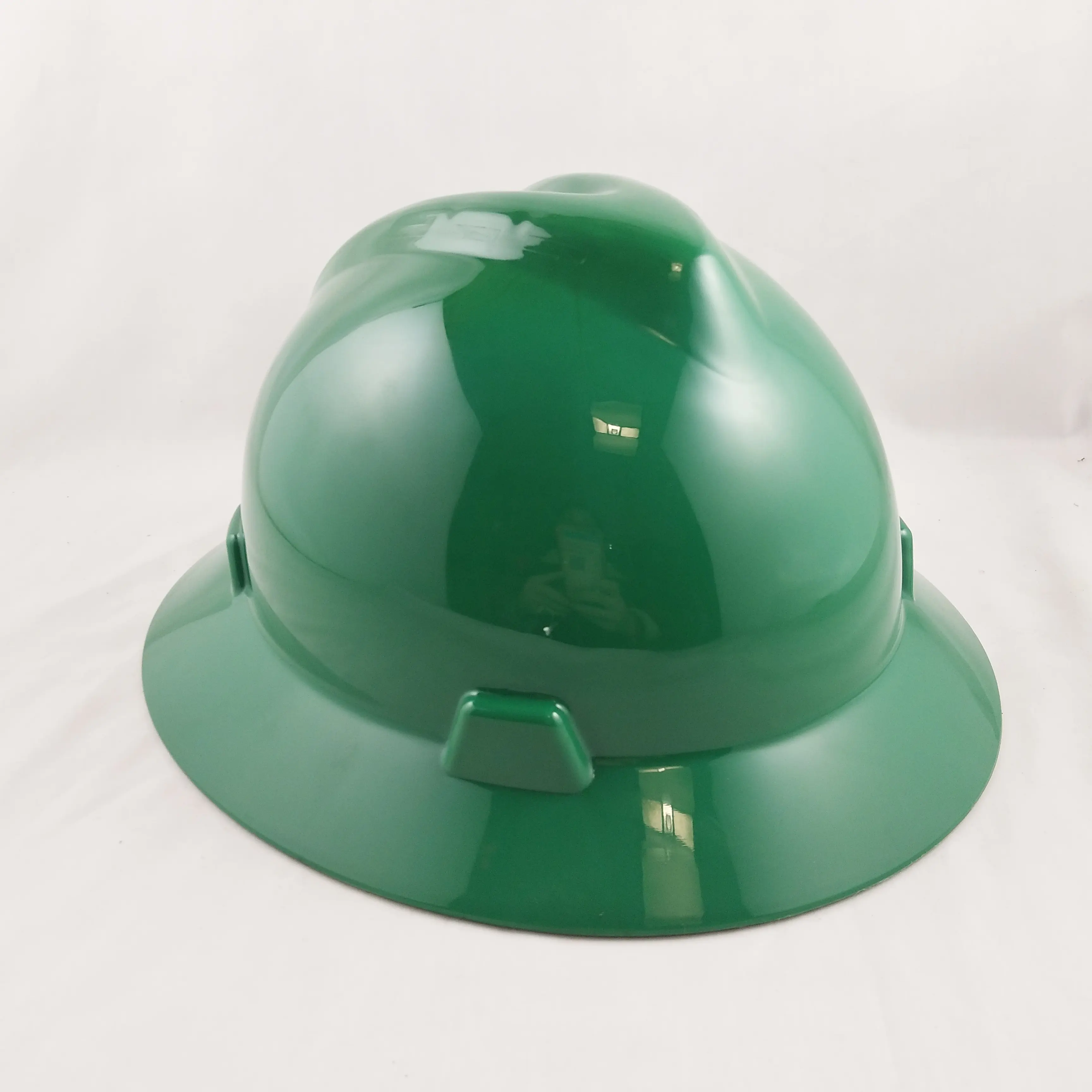 An ninh cao PE bảo vệ xây dựng xây dựng an toàn Mũ bảo hiểm V hình dạng mũ cứng an toàn Mũ bảo hiểm