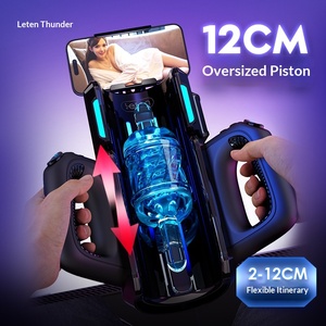 Leten Cannon King Masturbatore Maschile Automatico Telescopico, Giocattolo Intimo Elettrico con Funzione di Spinta e Suzione per Uomini - Product Image 3