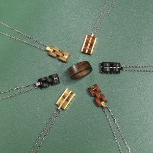 Fabricación OEM/ODM, Collar de Acero Inoxidable 316, Colgante de Madera Impermeable, Joyería, Decoración para Espejo Retrovisor de <span class=keywords><strong>Coche</strong></span> - Product Image 1