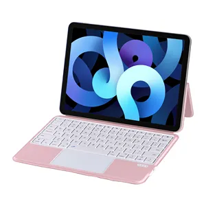 لوحة مفاتيح لاسلكية, لوحة مفاتيح مغناطيسية سحرية من Magic Magnetic pro مقاس 11 بوصة و iPad air مقاس 10.9 بوصة و 2022 بوصة ، لوحة تتبع لاسلكية رفيعة للغاية موديل