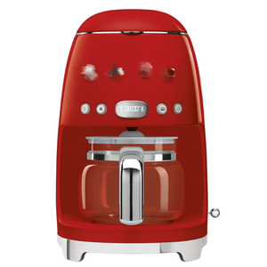 Cafetière <span class=keywords><strong>italienne</strong></span> rétro - 5 couleurs, minuterie programmable, <span class=keywords><strong>plaque</strong></span> chauffante, 2 réglages de force, carafe sans BPA - Product Image 2
