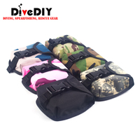 Pochette de plongée pour lest de 5 livres, multi-camouflage et couleur unie, sac de lest à fixation sur ceinture pour la plongée libre et la pêche sous-marine