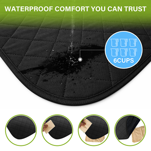 Coussin de siège de chaise imperméable réutilisable, protège-siège lavable pour les soins de l'incontinence - Product Image 2