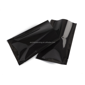 Buy In Bulk Food Empty Tobacco Pouches Golden Leaf Logo Design, Re-Sealable 