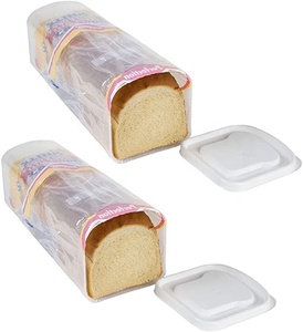 Dispenser roti plastik 9158 ukuran sandwich dengan tutup - Product Image 1