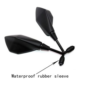 Rétroviseurs universels pour guidon de moto ou scooter de 7/8 pouces, produit de qualité supérieure - Product Image 5