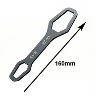 Clé Torx universelle métrique 8-24/3-17mm, auto-ajustable, double embout, pour verres, outils à main d'usine