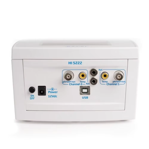 Medidor de PH/mV/ISE de Dos Canales de Grado de Investigación de Laboratorio HANNA - HI5222 HI5222-01 Medidor de PH/mV/ISE de Doble Canal Avanzado para Laboratorio - Product Image 4