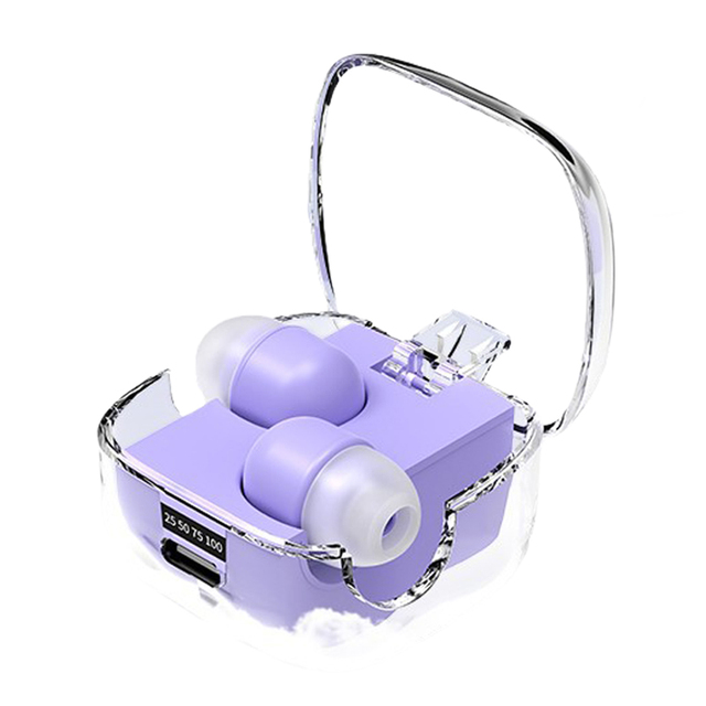 Wholesale Price TWS Wireless BT in Ear Audifonos Soft Silicone Sleeping Earbuds Noise Cancelling Miniature Sleep Earphones