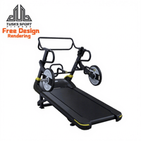 Tapis de course électrique non motorisé pour la maison avec écran LED et test de fréquence cardiaque portable pour exercices légers TK3-Y500B