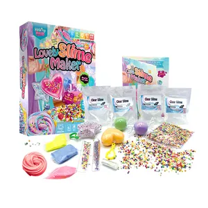Hot SALE 4 Colors Amazing Slime Lovely Slime Maker Educational Stem Toy DIY Slime Kit For Best Girl and Boys Birthday Gift Ideas