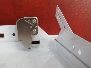 Bột Màu Trắng Sơn Kim Loại Thép Tường Kiểm Tra Truy Cập Cửa Trần Truy Cập Bảng Điều Khiển Với Clips Lock - Product Image 6