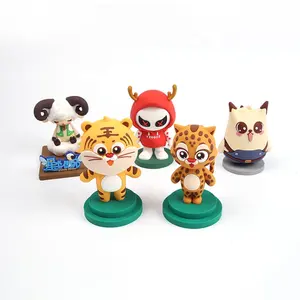 Nhật Bản Sóc Con Số Tùy Chỉnh 3D Anime Hình Động Vật Phim Hoạt Hình PVC Cao Su Hành Động Mô Hình Mô Hình