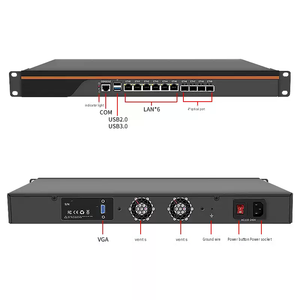 อุปกรณ์เครือข่าย BKHD Intel Atom C Series 6 LAN 10G SFP+ ไฟร์วอลล์เซิร์ฟเวอร์ SD WAN เกตเวย์ - Product Image 2