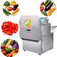 Cortador de Verduras Multifuncional Pequeño y Automático para Repollo Chino en Conserva, Mijo, Patatas Fritas y Cebollino en Segmentos