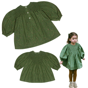 Vestito Estivo per Bambina, Senza Maniche, Lunghezza al Ginocchio, 100% Cotone, Stampa Floreale, Abbigliamento per Bambini all'Ingrosso - Product Image 3