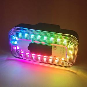 Nueva Luz Trasera LED Recargable por USB para Bicicleta, de ABS, Colores Personalizables, Impermeable, Luces de Advertencia para Bicicletas de Montaña - Product Image 6