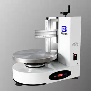 Kek buzlanma makinesi otomatik kek buzlanma makinesi fondan makinesi için süslemeleri yapmak buzlanma buz kek dekorasyon setleri ekipmanları