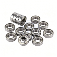Roulements à billes 6200/6201/6202/6203/6204/6205/6206/6300/6301/6302/6303/6304/6305 2RS ZZ à gorge profonde en acier chromé pour moto