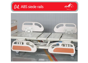 Équipements médicaux lit d'hôpital à trois manivelles <span class=keywords><strong>acheter</strong></span> lit d'hôpital <span class=keywords><strong>médical</strong></span> - Product Image 5