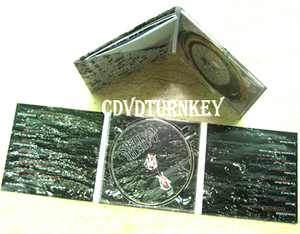 <span class=keywords><strong>Digipack</strong></span> CD-R 6 panneaux avec plateau CD transparent, carton 350g, impression offset 4c/4c, capacité 4,7 Go, cadeaux promotionnels - Product Image 5
