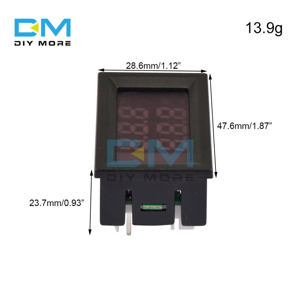 Monitor Capacità Batteria Voltmetro Digitale LCD Per Batterie - Indicatore Di Tensione DC Per 12V E 24V (auto, Camper, Barche) Voltmetro Per Impianti Solari - Foto 2