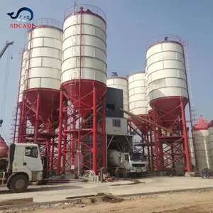 SDCADI marque certification CE & ISO silo à ciment d'usine de capacité différente silos de chargement en vrac de ciment de grande capacité