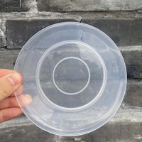 Plateaux de jardinage épais et durables multi-tailles ronds en plastique transparent pour plantes Soucoupes