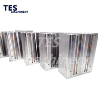 Bloc de refroidissement à eau en aluminium anodisé sur mesure de grande taille, plaque froide liquide, échangeur de chaleur, dissipateur thermique pour batterie de véhicule électrique